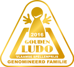 Genomineerd Gouden Ludo 2016 in de categorie 'familiespellen'